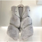 Women's Unique Trendy Faux Fox Fur Coats