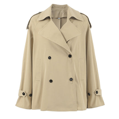 Women's Long Sleeve Lapel Slimming High-grade Autumn Coats