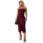 Women's Sexy Tube Split Elegant Fashion Summer Suits