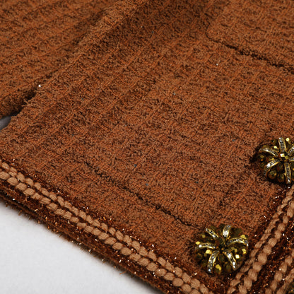 Quality Knitted Classic Style Half-length Outfit Suits