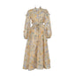 Catwalk Design Sense Hanging Flower Long Dresses