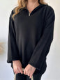 Women's Color Zipper Knitting High Neck Ribbing Suits