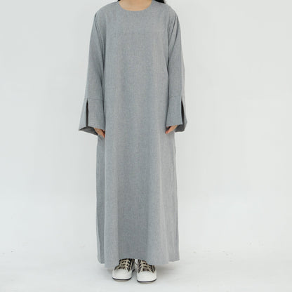 Elegant Versatile Turkish Everyday Dress Robe Dresses