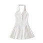 Women's Summer Sexy Slim Fit Backless Sleeveless Dresses