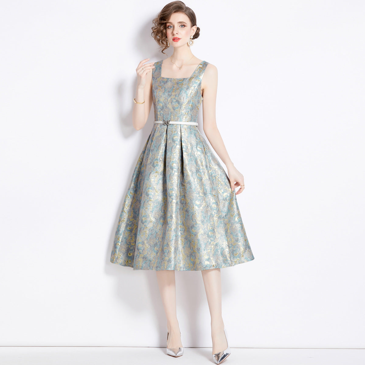 Women's Light Luxury High-grade Hepburn Style Temperament Long Dress Skirts
