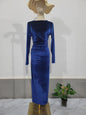 Women's Slim Fit Sexy Waist Trimming Irregular Dresses