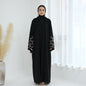 Trendy Comfortable Solid Color Handmade Beaded Dresses