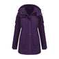 Women's Detachable Windproof Warm Mountaineering Casual Shell Coats