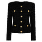 Women's Quality Spring Autumn Long Sleeve Round Jackets
