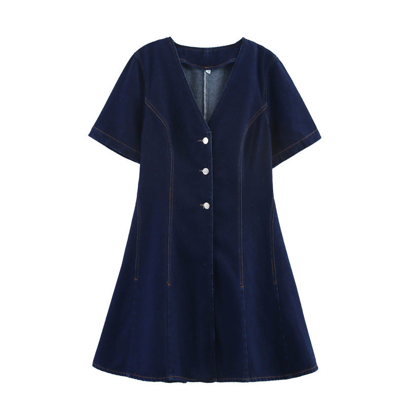 Women's Spring Casual Denim Simple Elegant Dress Dresses