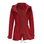 Women's Cotton Anorak Loose Solid Color Coats