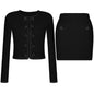 Quality Knitted Classic Style Half-length Outfit Suits