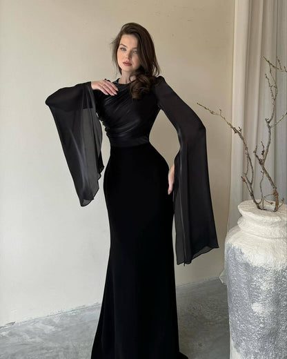 Women's Batwing Sleeve Dress Slim Fit Affordable Dresses