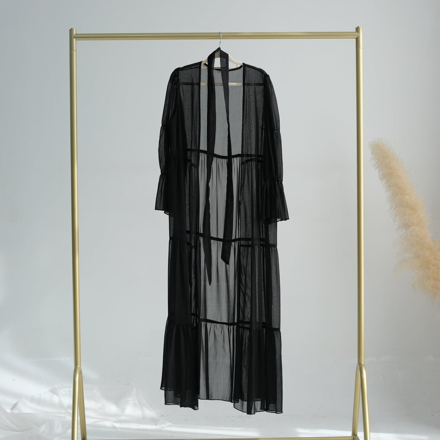 Turkey Encounter Elegant Chiffon Wrinkle Two-piece Dresses
