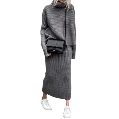 Women's Autumn Casual Loose Fashion Long Two-piece Suits