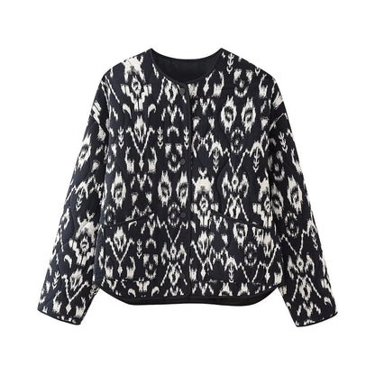 Women's Durable Trendy Animal Pattern Printed Coats