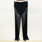 Mesh Slim Fit Patchwork Personality Stitching Suits
