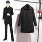 Women's Professional Woolen Winter Mid-length Elegant Wool Coats
