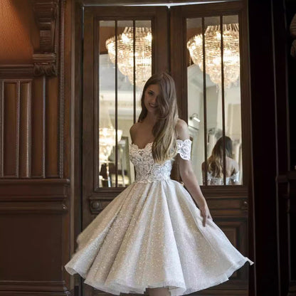 Elegant Dress Backless Simple Fashion Tie Wedding Dresses