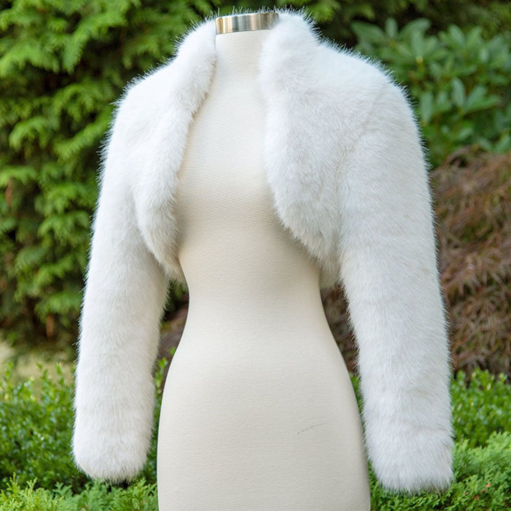 Women's Versatile Fashion Casual Imitation Fur Coats