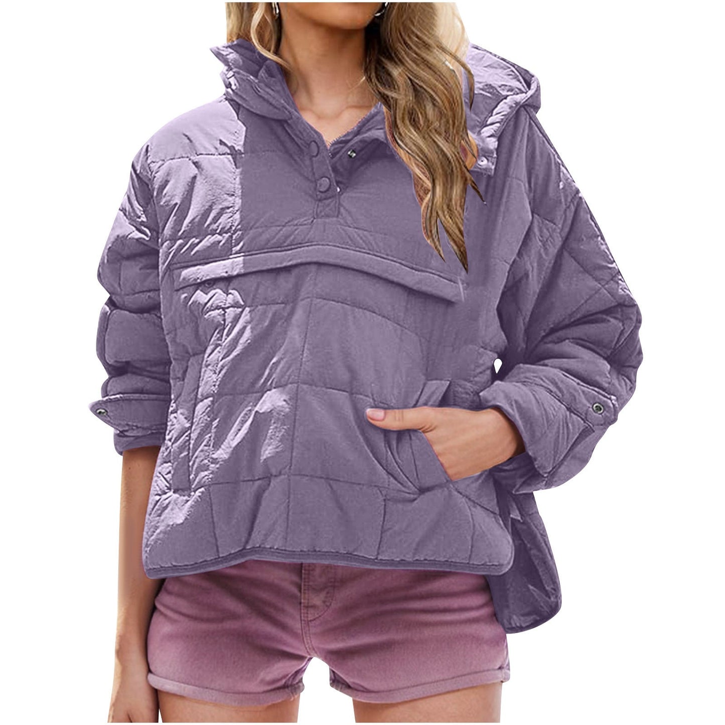 Women's Unique Glamorous Classic Zipper Warm Coats