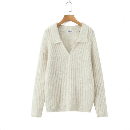 Women's Classy Pretty Simple Pullover Knitted Sweaters