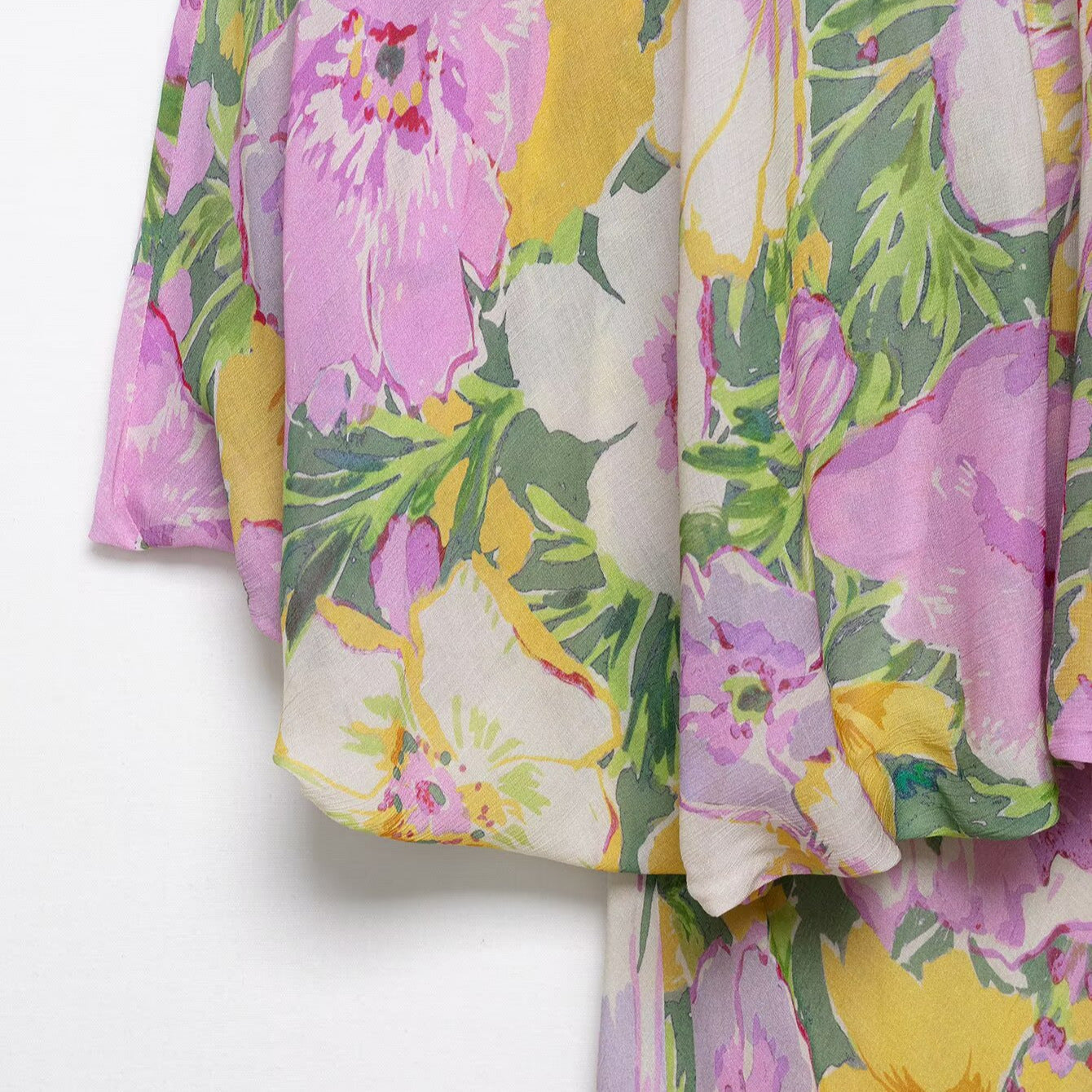 Summer Fashion Temperament Irregular Flower Print Dresses