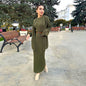Casual Round Neck Slim Fit Idle Style Cardigans