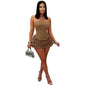 Women's Fashion Wear Sexy Tube Ruffled Dresses