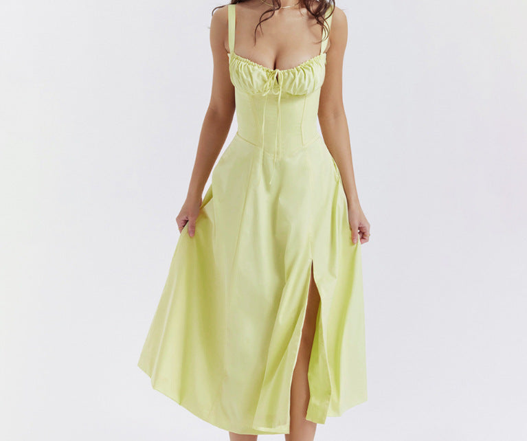 Brazilian Hot Low-cut Sexy Digital Printing Dresses
