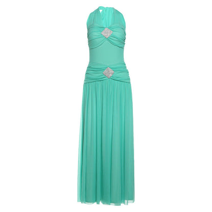 Women's Low-cut Design Elegant Solid Color Fashionable Clothing