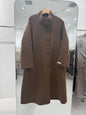 Women's Overcoat Long Design Korean Style Loose Coats