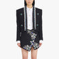 High Quality Lady Temperamental Commuter Black Advanced Coats
