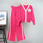Elegant Unique Trendy Loose Two-piece Fashion Sweaters