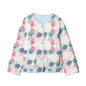 Women's Collar Printed Quilted Loose Casual Patchwork Coats