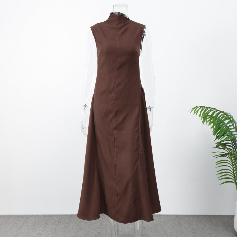 Dress Elegance Round Neck Slim Fit Dresses