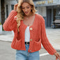 Women's Solid Color Thick Needle Loose Soft Glutinous Sweaters