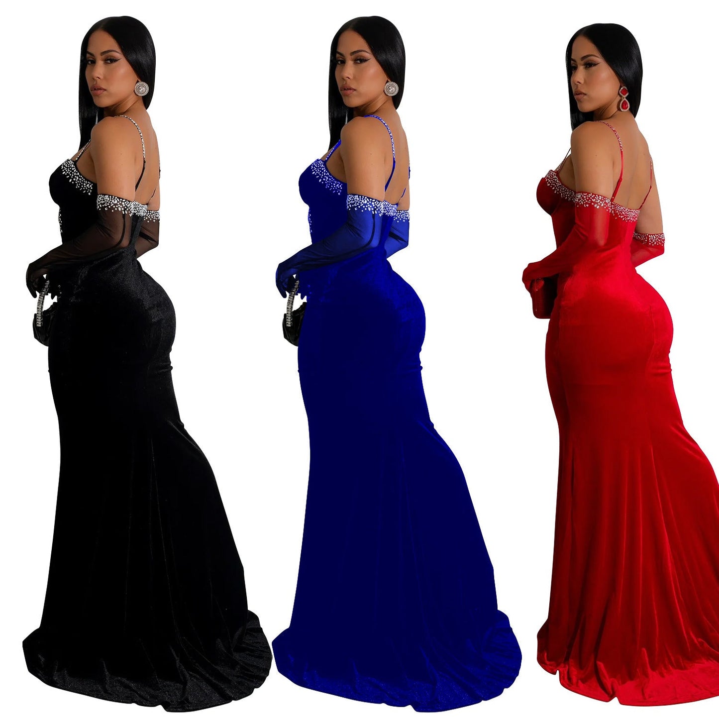 Women's Fashion Wear Solid Color Sexy Tube Tops