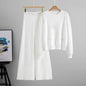 Women's Autumn Elegant Rhinestone Loose Wide Leg Suits