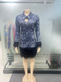 Women's Pretty Charming Patchwork Lapel Dress Dresses