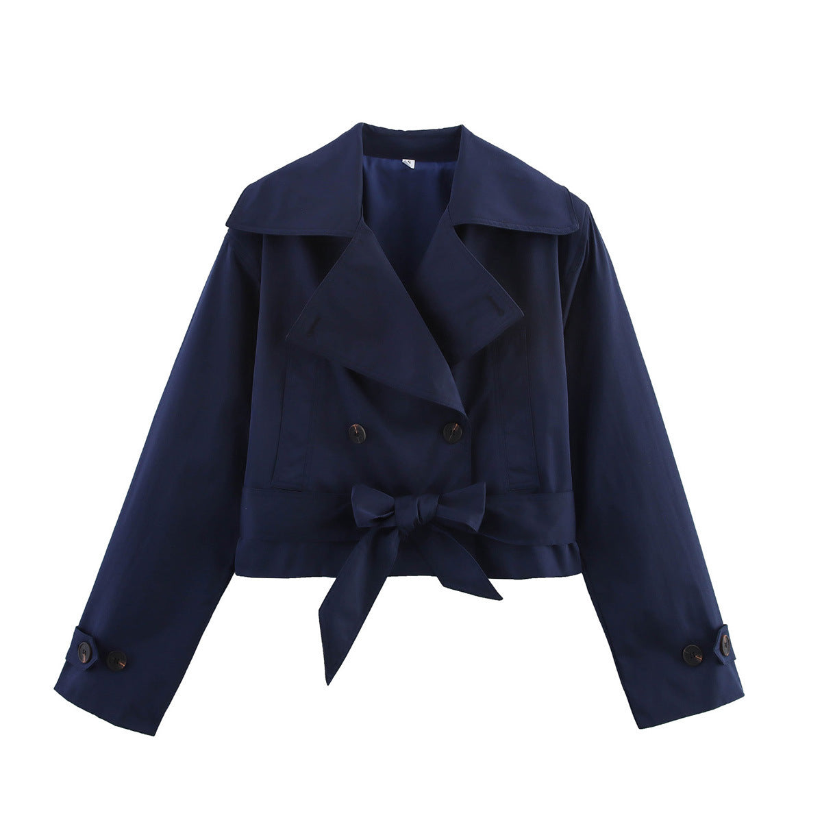 Fashion Series Belt Long Sleeve Trench Coats