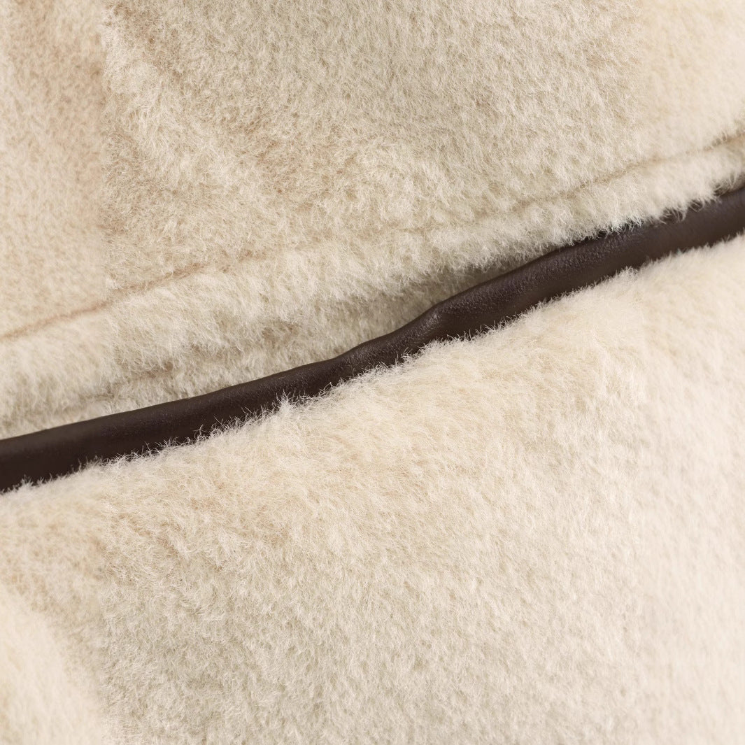 Women's Versatile Bends Hitches Ornament Artificial Fur Jackets