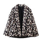 Women's American Printed Fashionable Loose Lamb Fur Coats