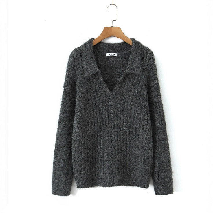 Women's Classy Pretty Simple Pullover Knitted Sweaters