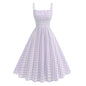 Wear Fresh British Lattice Strap High Dresses