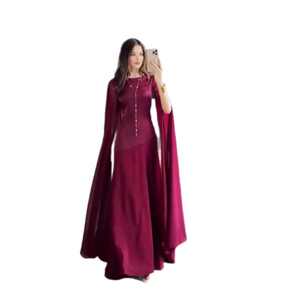 Fit Elegant Noble Temperament Long Sleeve Dresses