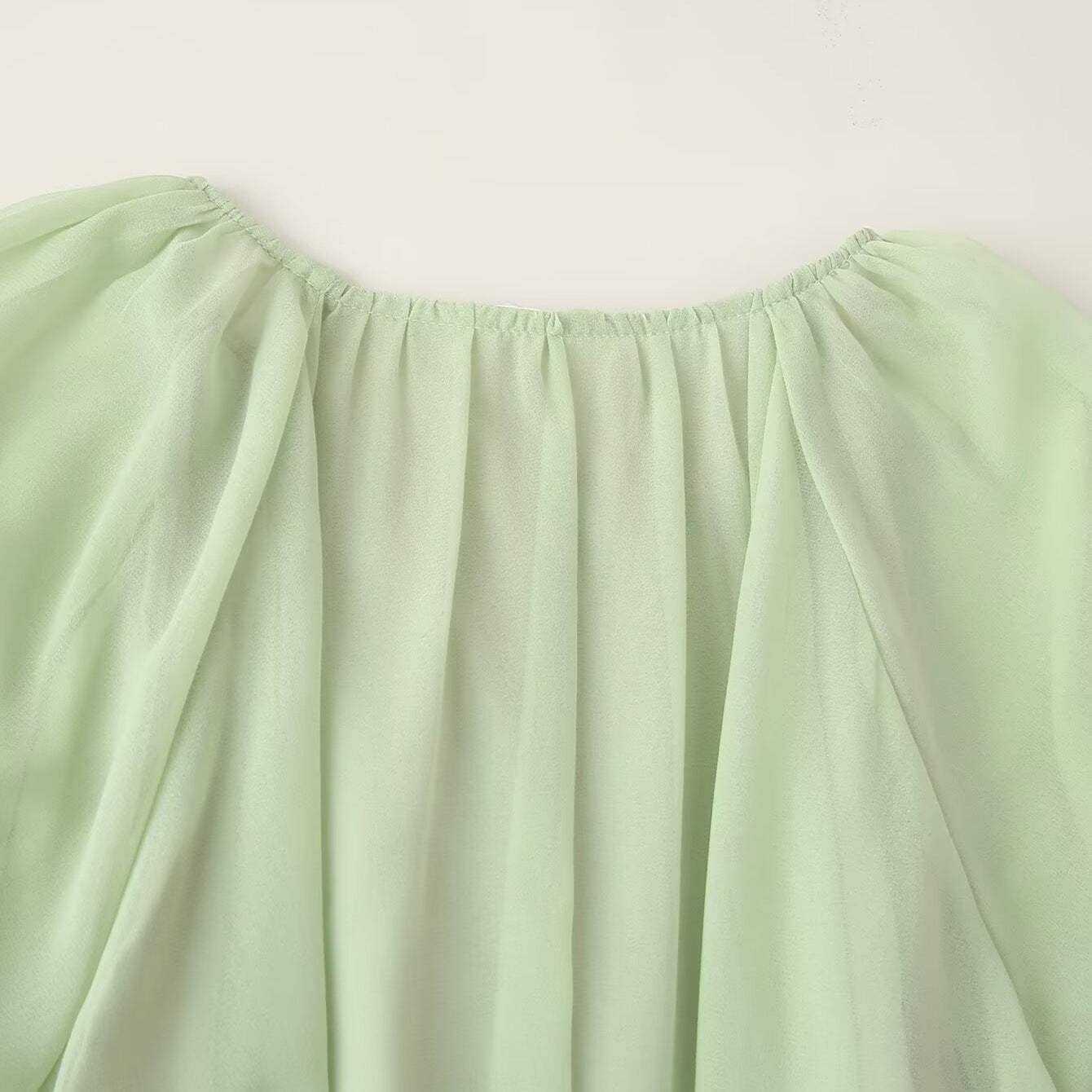 Women's Graceful Fashionable Laminated Ruffled Dress Dresses