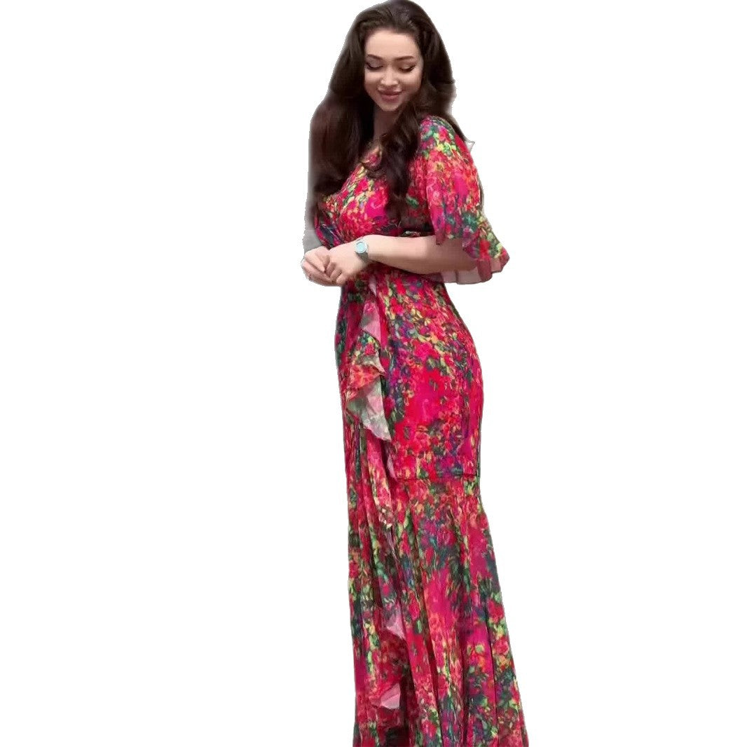 Women's Spring Sexy Elegant Graceful Sleeve Dress Dresses