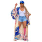 Women's Artificial Silk Fashion Casual Trench Coats