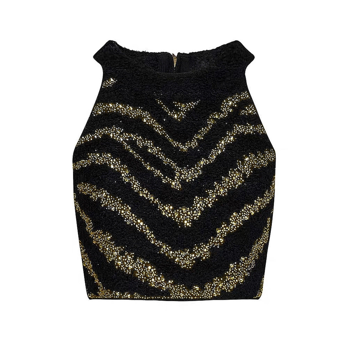 Summer Rhinestone Black Temperament Commute High Suits